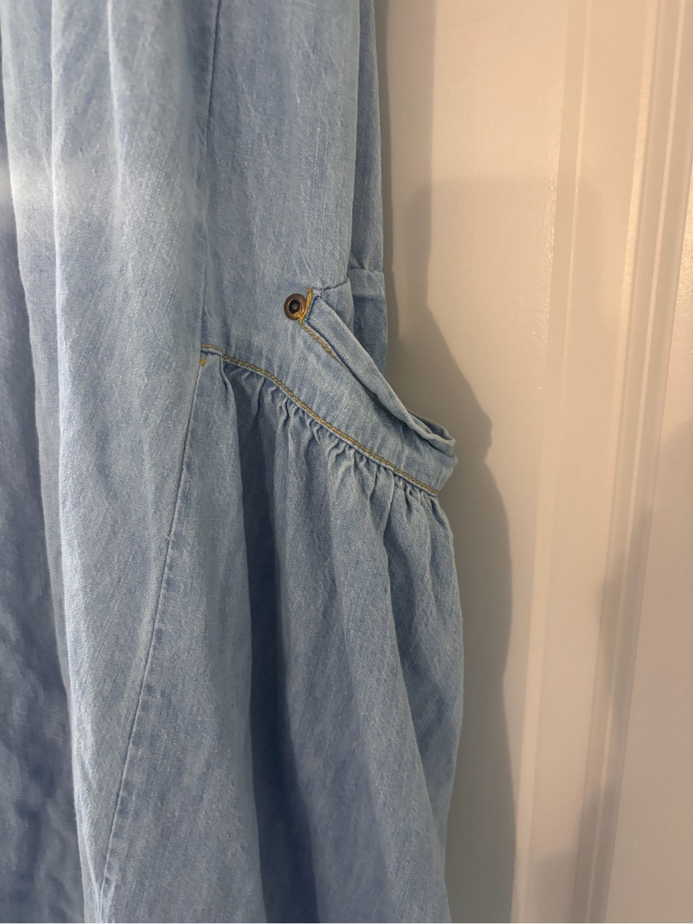 New Free People Machu Barrel Overall Midi Dress - Picture 12 of 16